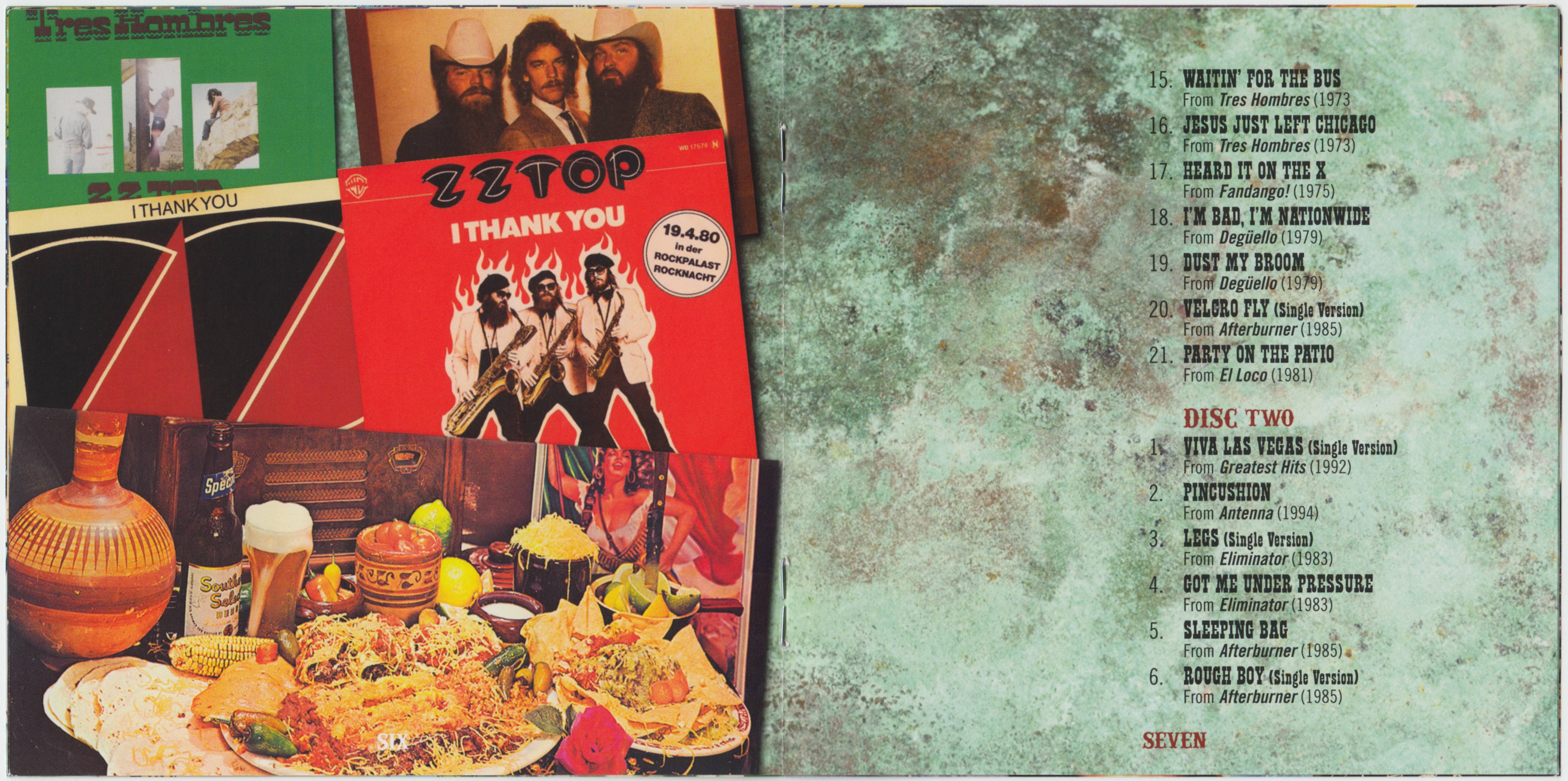 ZZ Top  The Very Baddest : Booklet04  eu